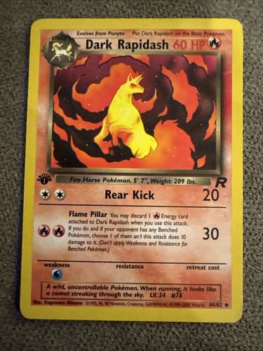 Dark rapidash team - rocket, 1°