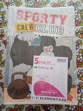 14 Quaderni Maxi Riga A Righe Prima Seconda Elementare Fantasia Varia Pigna e BM