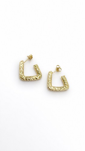 Orecchini fantasia oro 18 - in,