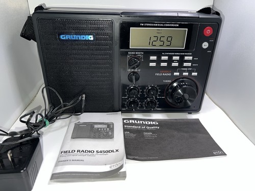 Grundig s450dlx field radio - field,
