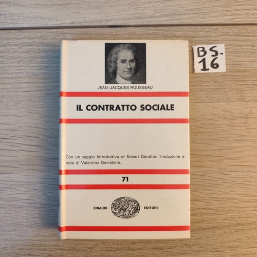 Contratto sociale rosseau - il,