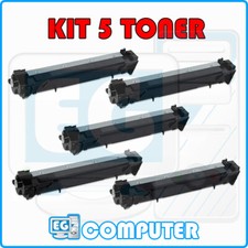 KIT 5 TONER COMPATIBILE CON