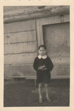  B3 - Foto Photo Fotografia Anni 50 - Bambino Abito Scolastico