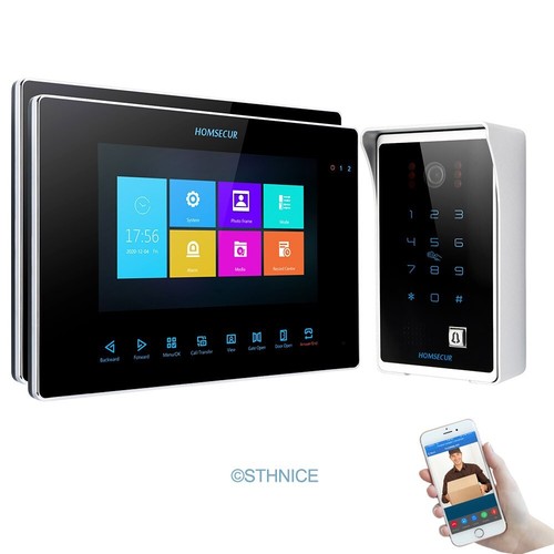 Homsecur wifi videocitofono - 7",