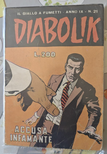 Diabolik anno 21 accusa - ix, n.21