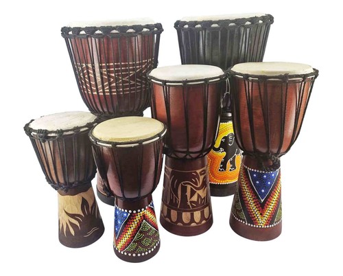 Djembe tamburo bongo set b - x,