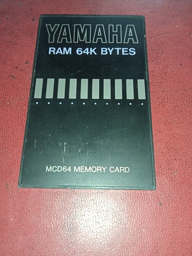 Yamaha ram 64k mcd memory - ram,
