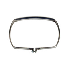 CORNICE GHIERA FARO FANALE ESTERNA CROMATA PER PIAGGIO VESPA 50 SPECIAL “)