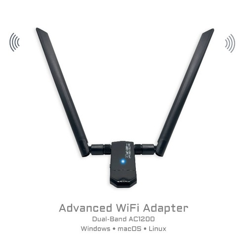 Adattatore wifi usb ac1200 - wifi,