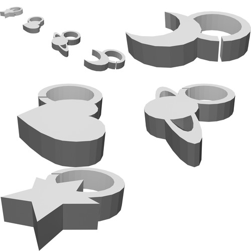 Marcapunti uncinetto set - marcapunti,