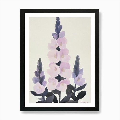Lupins stampa artistica - lupins,