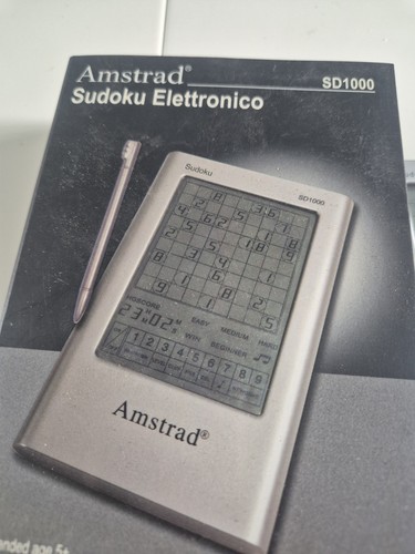 Amstrad sudoku gioco - sudoku,