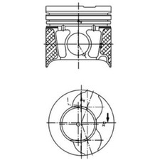 Pistone KOLBENSCHMIDT per FORD