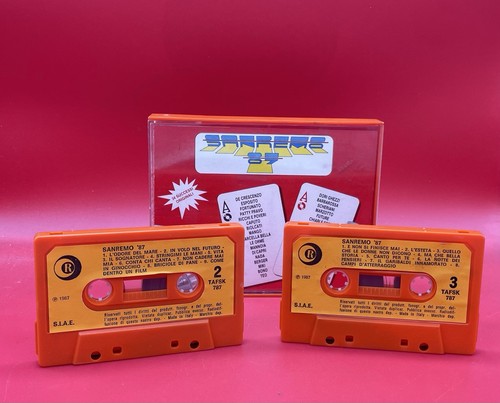 Sanremo 2 musicassette - sanremo,