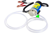Pompa Aspirazione Olio 12V 100W con Tubi per Motore Gasolio Travaso Auto
