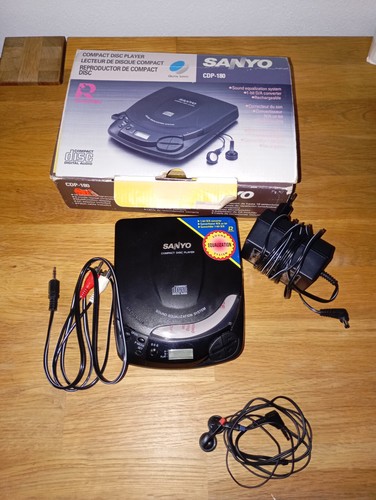 Lettore discman sanyo - lettore,