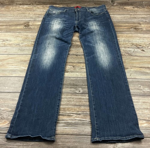 Jeans uomo guess lincoln blu - jeans,
