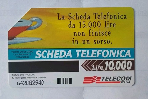 Scheda telefonica telecom - telecom,