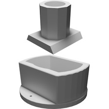 Mount Adapter for Canon 580EX II Flash Beauty Dish Professional Photography