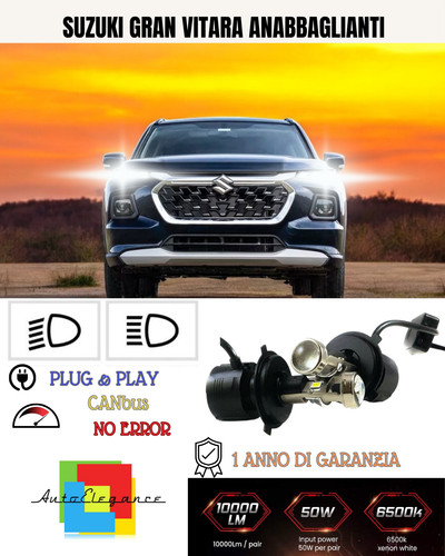 Kit led h4 per - kit, suzuki