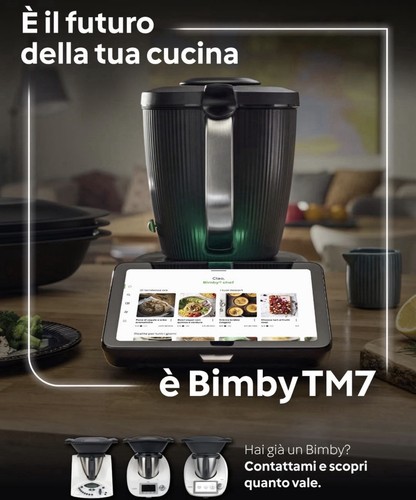 New bimby tm7 nuovo - tm7, nero