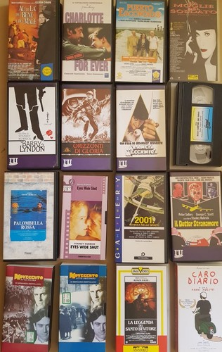 Stock vhs cinema autore - stock,