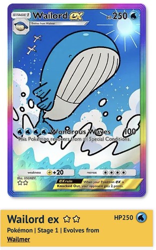 Pokemon tcg pocket wailord - tcg,