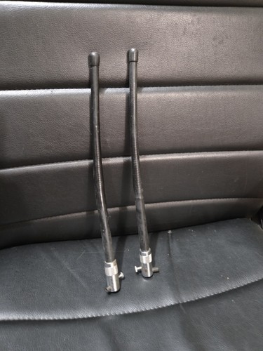Pair vintage whip - of,