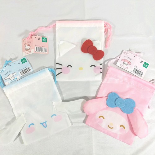 Daiso sanrio set sacchetti - daiso,