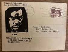 Cartolina d'epoca 1990 Gig