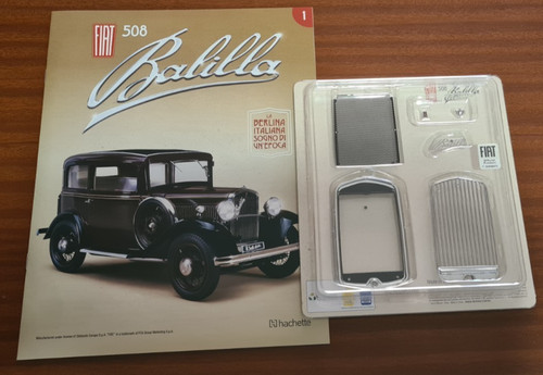 Fiat 508 balilla hachette 8 - balilla, 1/8