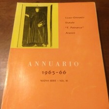 Libro Arezzo Annuario 1965-66