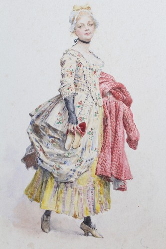Maurice leloir acquerello - maurice,