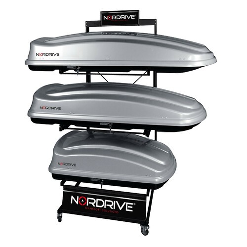 Espositore con ruote - per, box