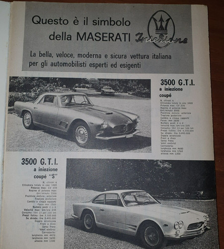 Maserati 3500 auto - maserati,