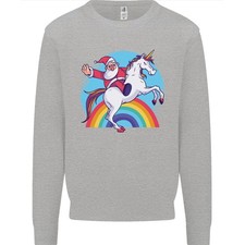 Babbo natale unicorno - su,