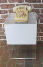 2 cubi acrilici metà secolo