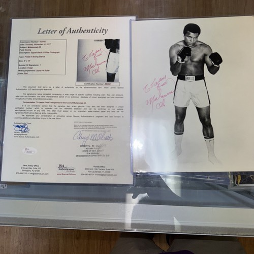 Muhammad ali foto firmata - muhammad,