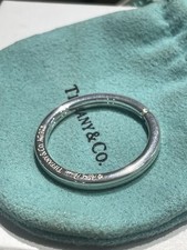 Portachiavi Tiffany & Co. Argento Paloma Picasso Cerchio Base Avviamento Portachiavi