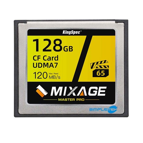 Compact flash card 128gb - cf,