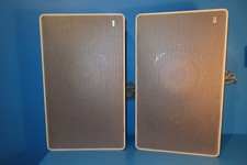 2 altoparlanti marroni anni 60