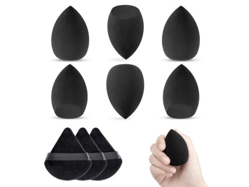 Set spugnette trucco make - di, 6