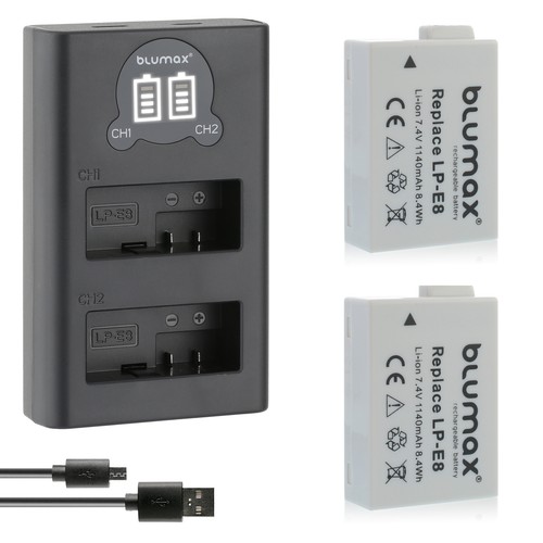 Batteria caricatore lcd - batteria,