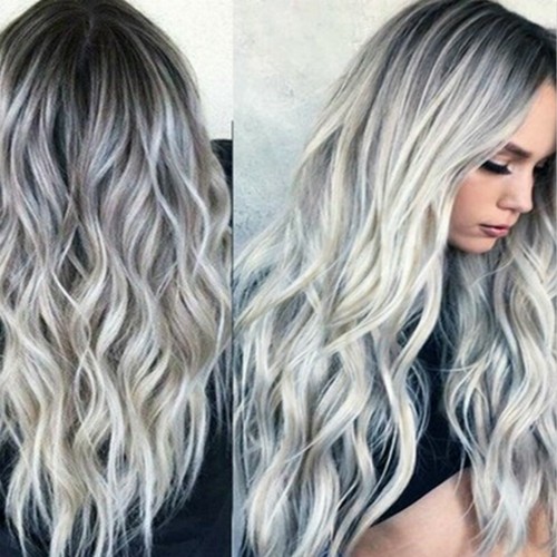 Capelli ricci lunghi parte