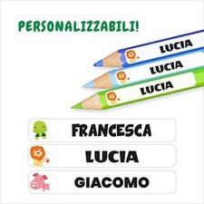 150 pz Etichette adesive Penne