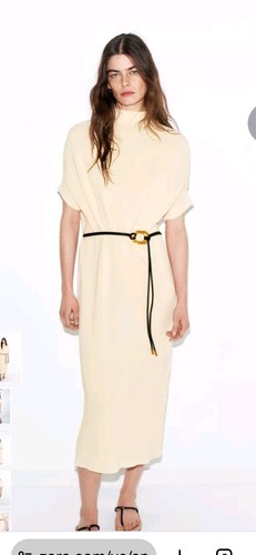 Abito midi zara maglia - abito,