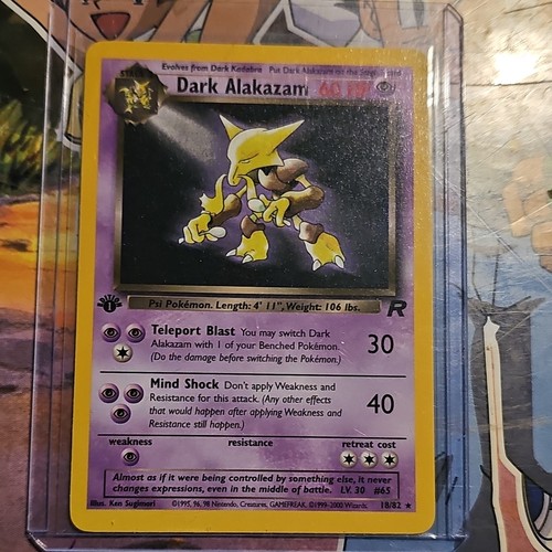 Pokemon card team rocket 2000 - card,