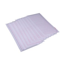 10x Scheda perforata vuota