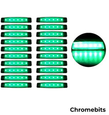 20X 6 LED Green Light Marker
