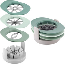 Affettatrice per Frutta, 4 in 1 Togliere Il Torsolo Alle Mele Tagliaverdure per 